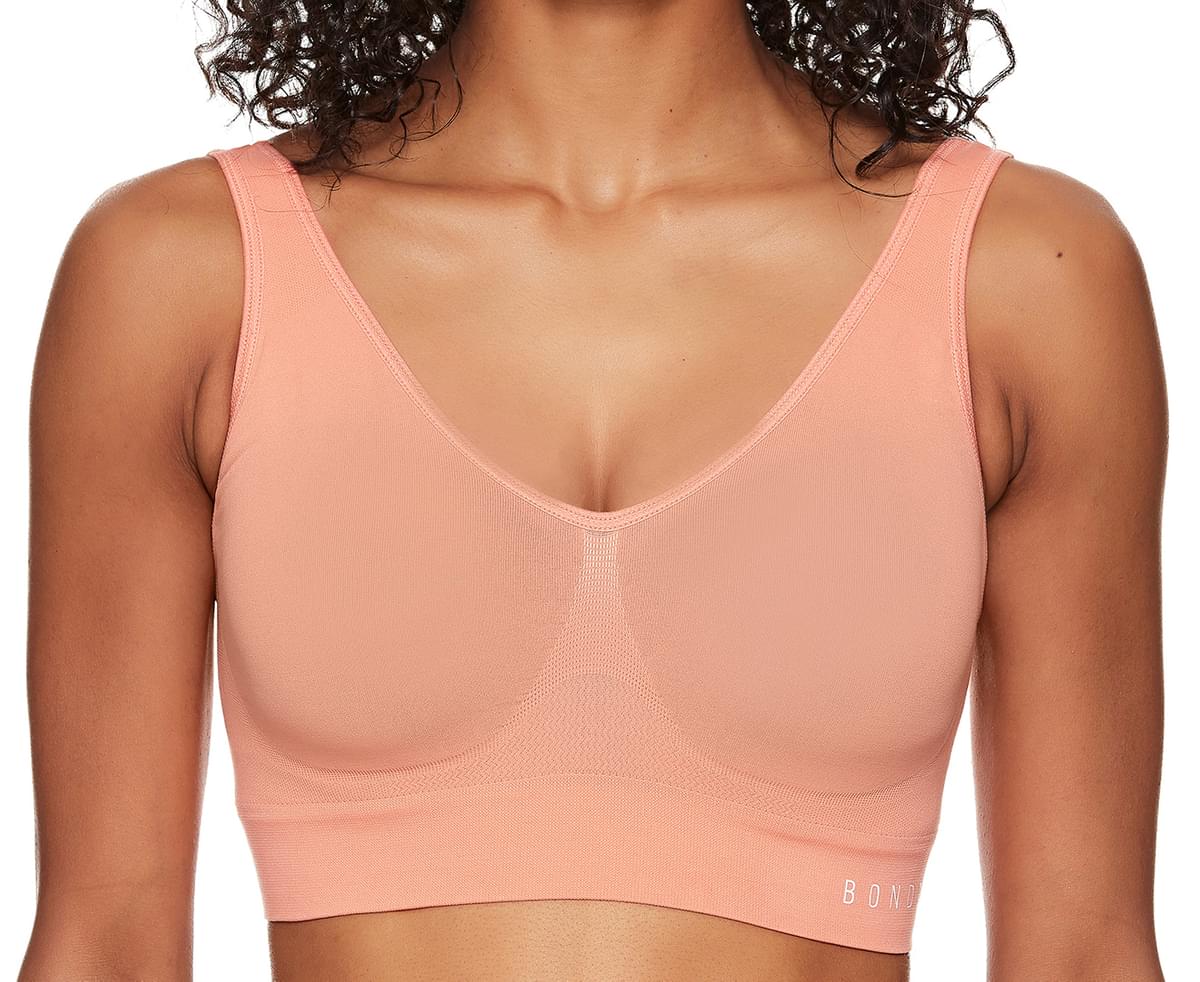 Bonds Women's Comfy Crop - Coral Affordable Price - store-bonds at  unbeatable price